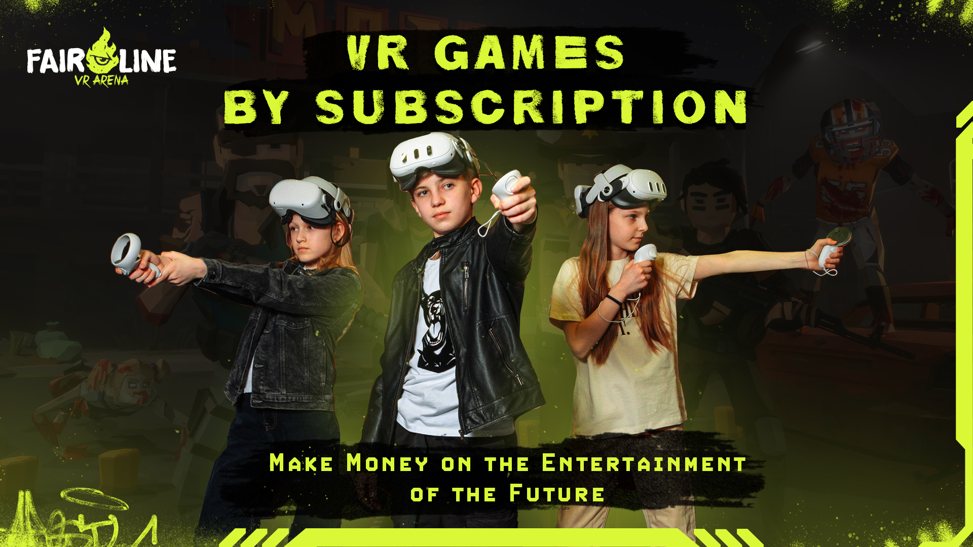 Обложка презентации — VR Games by Subscription
