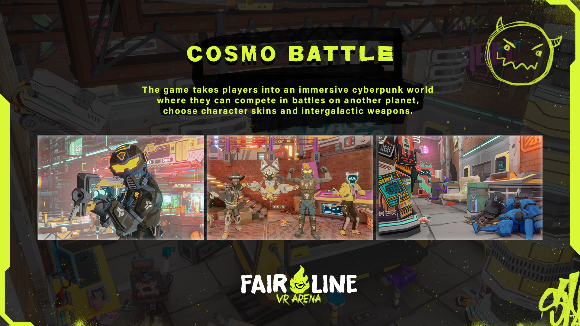 Cosmo Battle — киберпанк-арена
